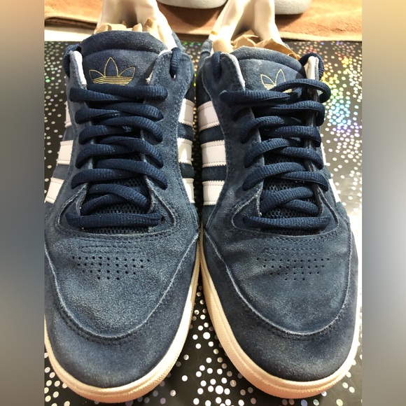 Men’s Blue suede Adidas SKATEBOARDING sneakers!!! - Picture 13 of 15